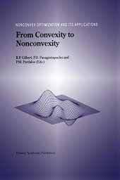 book From convexity to nonconvexity