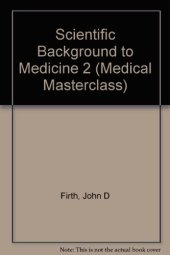 book Scientific background to medicine 2