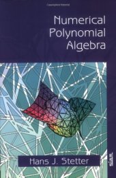 book Numerical polynomial algebra