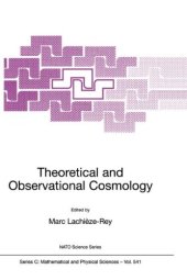 book Theoretical and observational cosmology