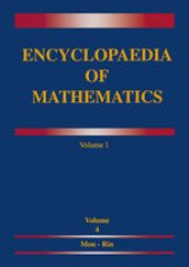 book Encyclopaedia of Mathematics: Monge — Ampère Equation — Rings and Algebras