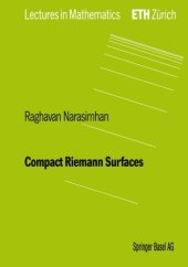 book Compact Riemann Surfaces