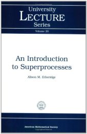 book An introduction to superprocesses