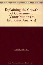 book Explaining the growth of government