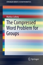 book The compressed word problem for groups