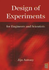 book Design of experiments for engineers and scientists