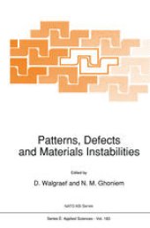 book Patterns, defects and materials instabilities