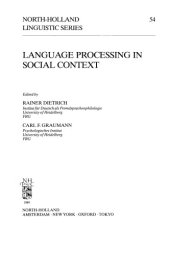 book Language processing in social context