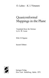 book Quasiconformal mappings in the plane