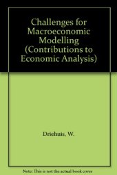 book Challenges for macroeconomic modelling