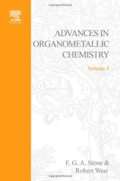 book Advances in organometallic chemistry