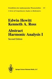 book Abstract harmonic analysis, v.1. Structure of topological groups. Integration theory