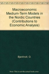 book Macroeconomic medium-term models in the Nordic countries