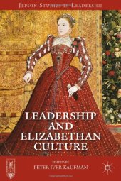 book Leadership and Elizabethan Culture