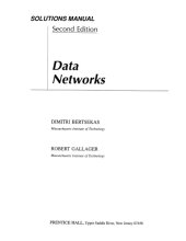 book Instructor's Solutions Manual for Data Networks