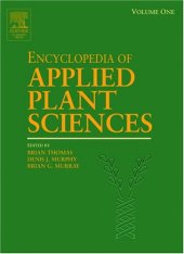 book Encyclopedia of applied plant sciences/ 1, [A - Gro]