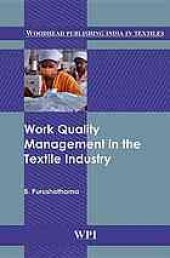 book Work quality management in the textile industry