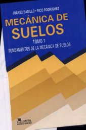 book Mecánica de suelos: Fundamentos de la mecánica de suelos