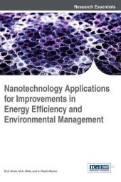 book Nanotechnology Applications for Improvements in Energy Efficiency and Environmental Management