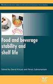 book Food and beverage stability and shelf life