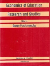 book Economics of education : research and studies