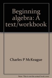 book Beginning algebra : a text/workbook