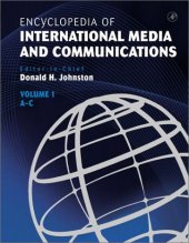 book Encyclopedia of international media and communications. Vol. 3, L-P