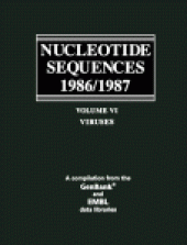 book Nucleotide Sequences 1986/1987: Viruses. A Compilation from the Genbank® and EMBL Data Libraries