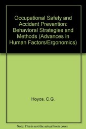 book Occupational safety and accident prevention : behavioral strategies and methods