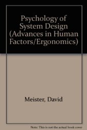 book Psychology of system design