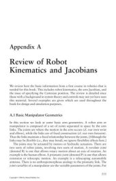 book Robot Manipulator Control. Theory and Practice