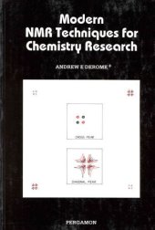 book Modern NMR techniques for chemistry research