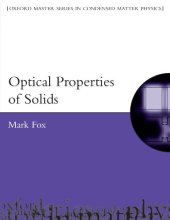 book Optical Properties of Solids