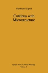 book Continua with Microstructure