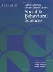 book International Encyclopedia of Social & Behavioral Sciences