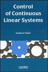 book Control of Continuous Linear Systems