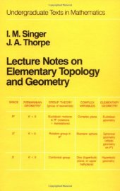 book Lecture Notes On Elementary Topology And Geometry