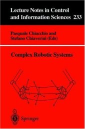 book Complex Robotic Systems