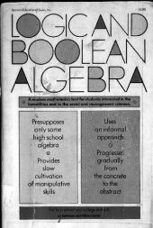 book Logic and Boolean Algebra 