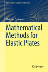 book Mathematical Methods for Elastic Plates