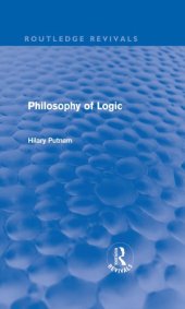 book Philosophy of Logic