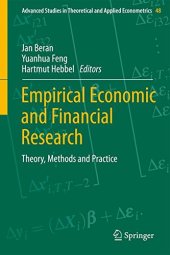 book Empirical Economic and Financial Research: Theory, Methods and Practice