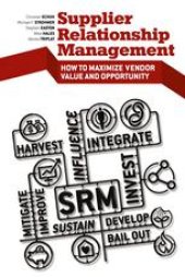 book Supplier relationship management