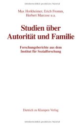 book Studien über Autorität und Familie