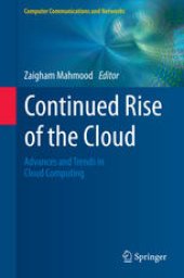 book Continued Rise of the Cloud: Advances and Trends in Cloud Computing