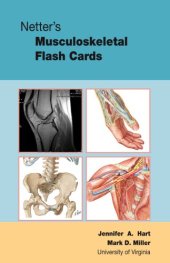 book Netter's Musculoskeletal Flash Cards, 1e