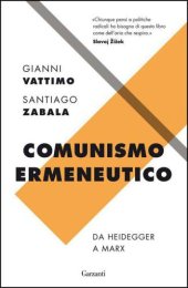 book Comunismo ermeneutico. Da Heidegger a Marx