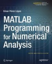 book MATLAB Programming for Numerical Analysis