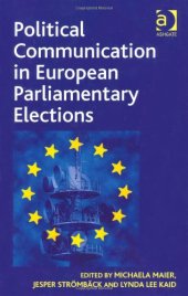 book Political Communication in European Parliamentary Elections