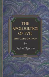 book The Apologetics of Evil: The Case of Iago